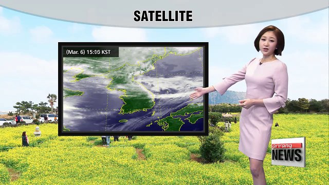 Warm and sunny today, cloudy tomorrow _ 030618