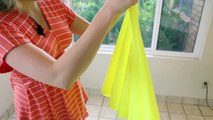 How To Make A Joy Inside Out Costume! Easy T-Shirt Dress