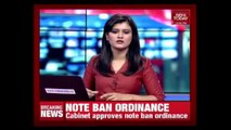 Note Ban Ordinance Promises Penalty & Jail Term On Hoarding Old Notes