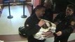 Massachusetts Officers Save Puppy Choking in Police Station
