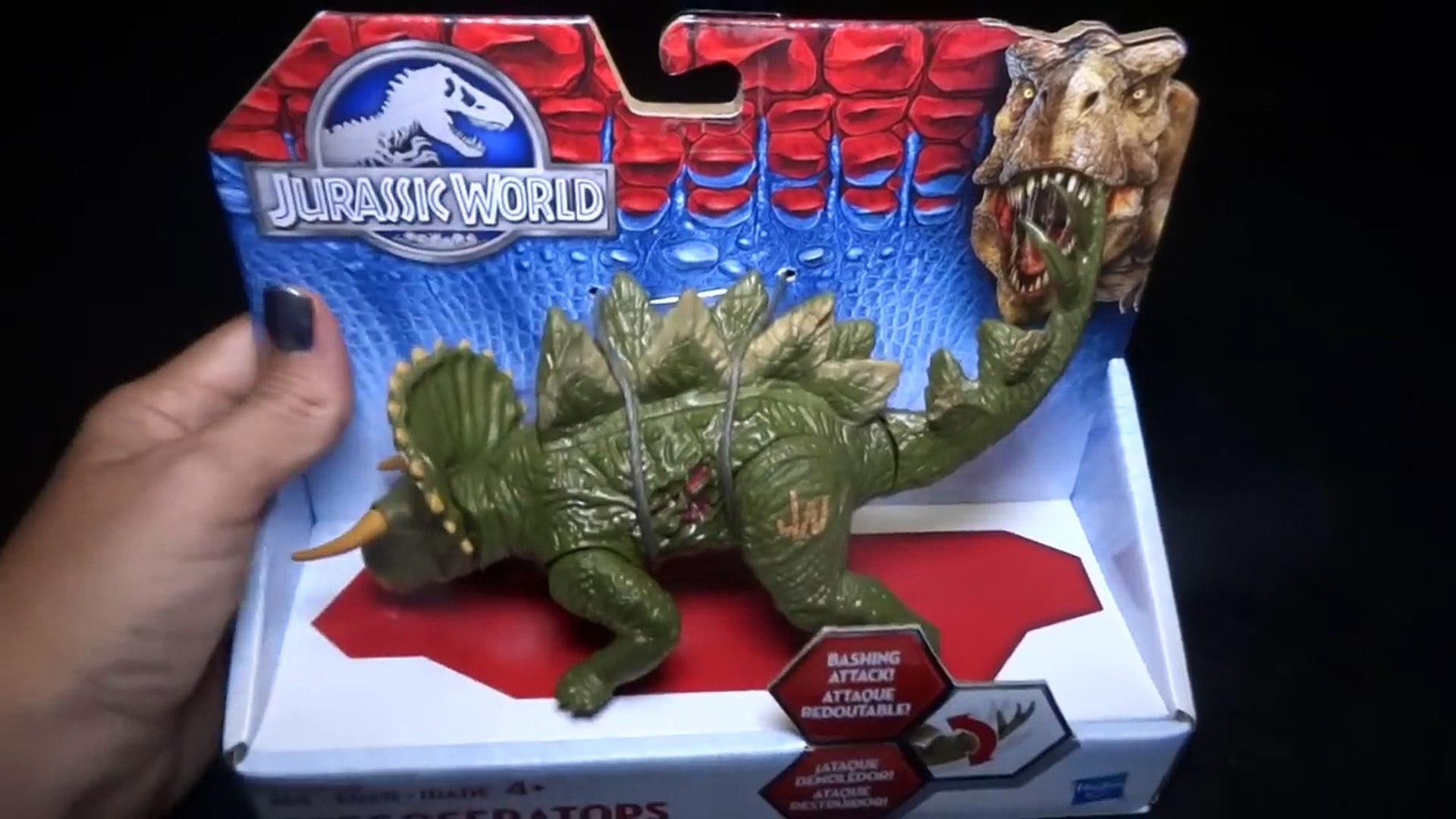 jurassic world stegoceratops toy