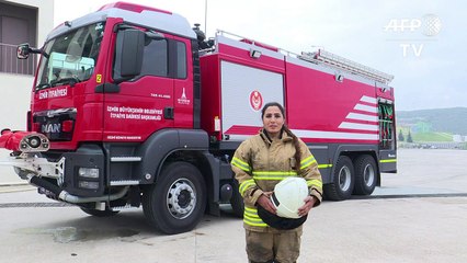 Journée internationale des femmes: portrait d'une femme pompier
