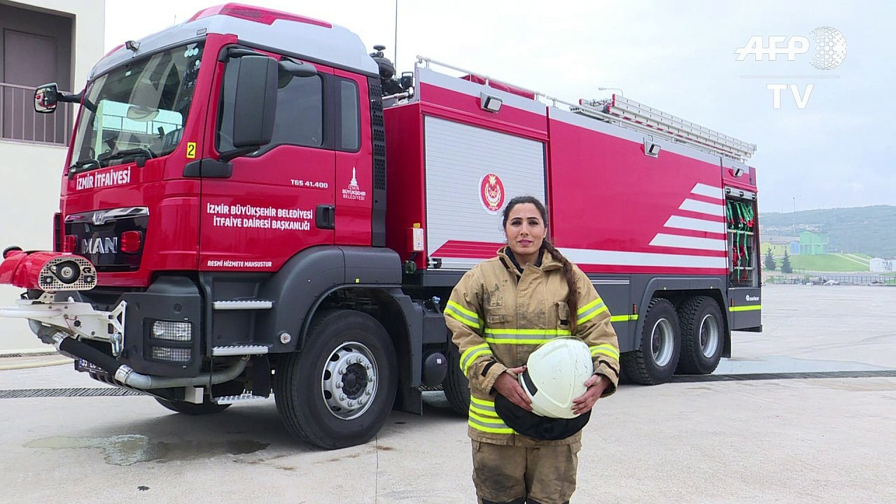 Journée internationale des femmes: portrait d'une femme pompier