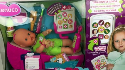 Juguete Bebé Nenuco va al Médico le Pinchan Nenuco Medical Playset Doctor