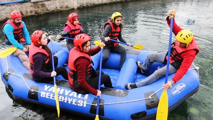 İç Anadolu'nun ilk rafting takımı Yahyalı'da kuruldu