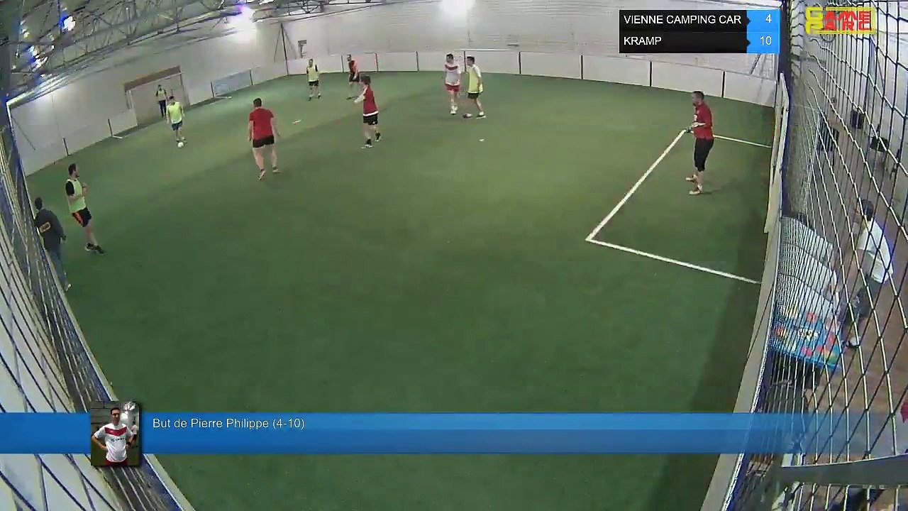 But de Pierre Philippe (4-10) - VIENNE CAMPING CAR Vs KRAMP - 05/03/18 19:00 - LIGUE 3