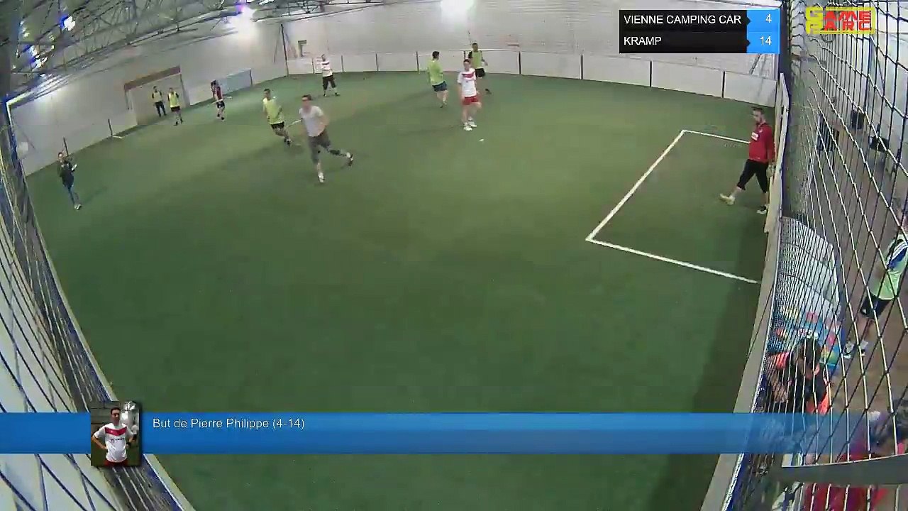 But de Pierre Philippe (4-14) - VIENNE CAMPING CAR Vs KRAMP - 05/03/18 19:00 - LIGUE 3