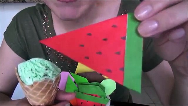 ASMR: Mint N Chip Ice Cream Cone | Eating Sounds