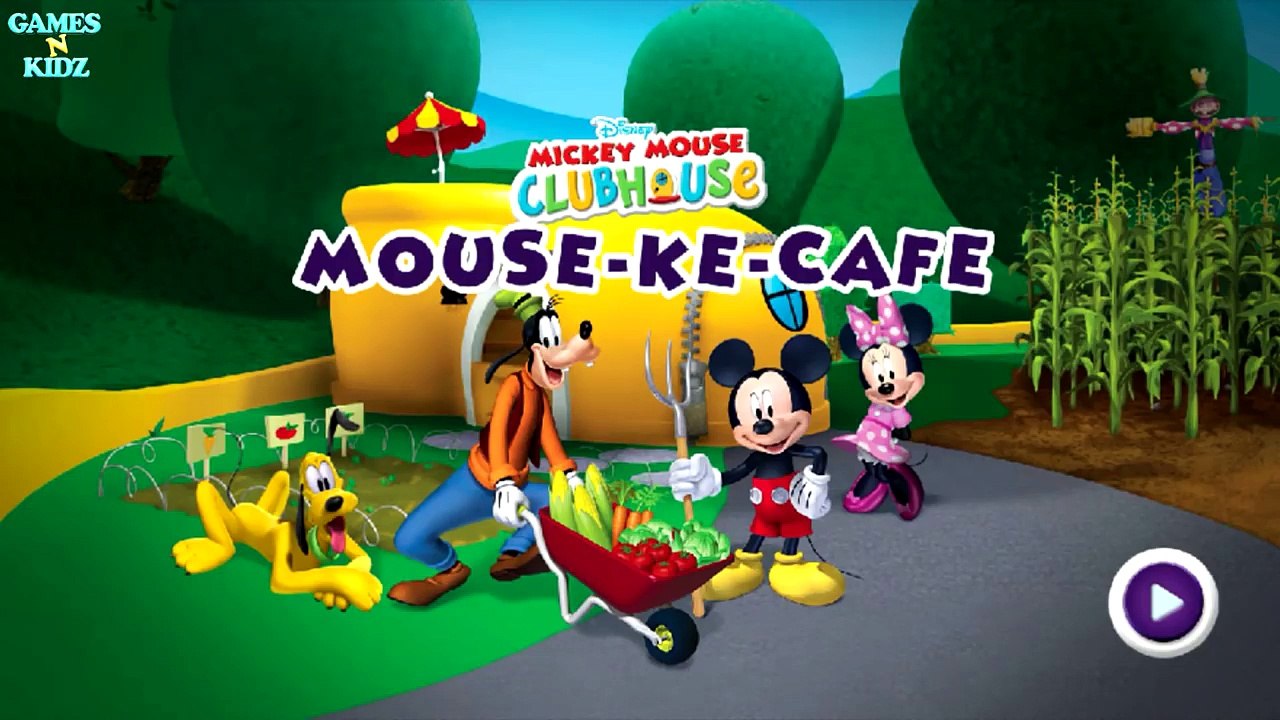 Mickey Mouse Clubhouse: Mickey Cafe - Learn Healthy Eating Habits - Disney Junior Game For Kids