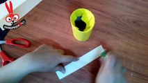 Super Fun Preschool Spring Crafts - Easy Craft Ideas Made with Toilet Paper Roll   Tutorial .