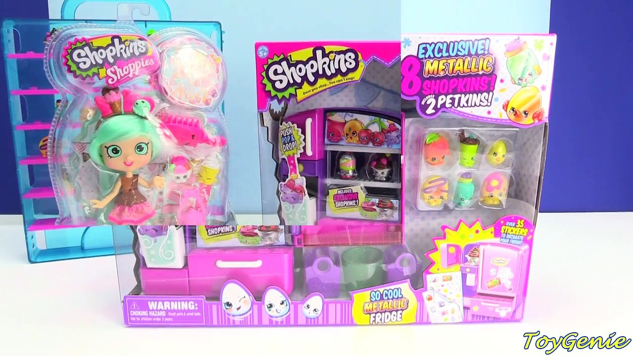 Shopkins SEASON 4 Glitzi Collectors Case Display with 8 EXCLUSIVES