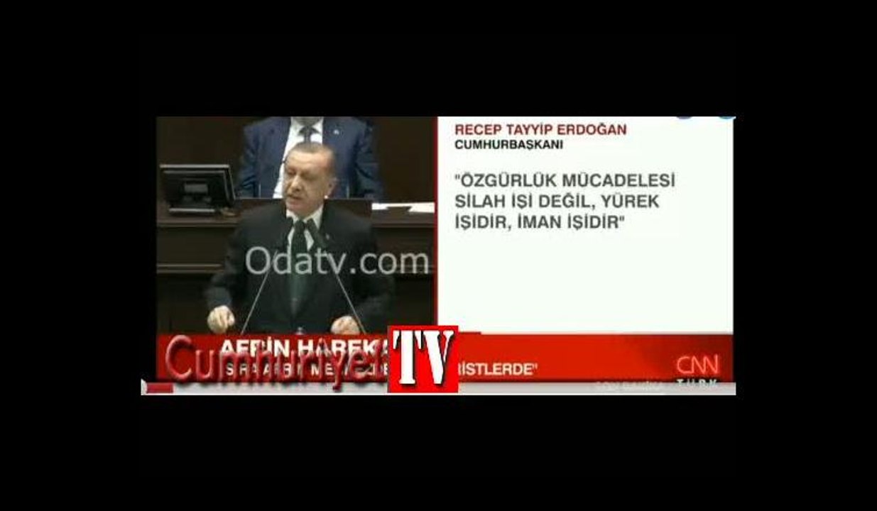 Erdoğan'dan Mısıroğlu'na korkma eleştirisi