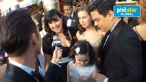 Oscar winners Fil-Am Robert Lopez and wife Kirsten (