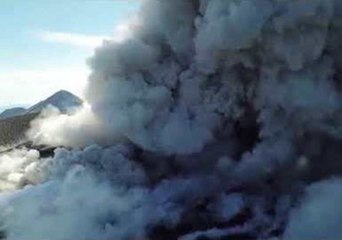 Download Video: Smoke Billows From Japan's 'James Bond' Volcano