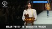 Milan Fashion Week Fall/Winter 18-19 - Elisabetta Franchi | FashionTV | FTV