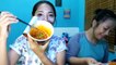 Samyang Challenge + Prank Call. First vlog by Dinda kirana & Shafira amalia