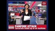 Encounter Underway After Terrorists Attack EDI Building In Pampore, J&K