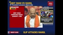 Amit Shah Reacts To Rahul Gandhi's 'Khoon Ki Dalali' Remark On PM Modi