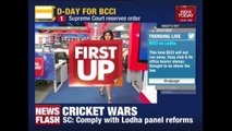 Supreme Court To Pronounce Verdict On BCCI Vs Lodha Panel