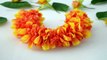 How to make rose petals garland || Easy method flower garland || Rainbow Rangoli