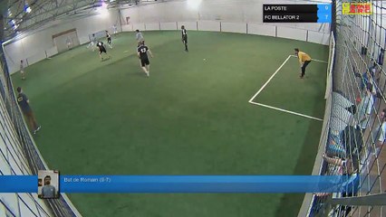 But de Romain (9-7) - LA POSTE Vs FC BELLATOR 2 - 05/03/18 21:00 - LIGUE 3 - Poitiers Game Parc