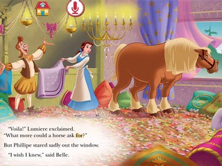 A Friend For Phillipe Story Book by Disney Story Time| Beauty and The Beast