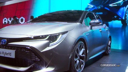 Toyota Auris : jolie maquette - Salon de Genève 2018