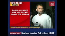 Rahul Gandhi Hits At Modi On Uri Attacks