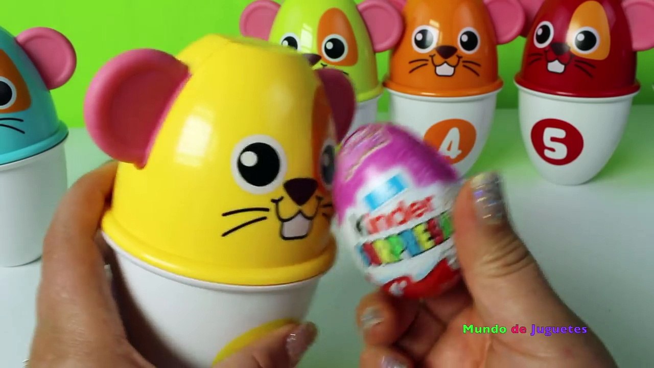 Huevos Kinder Sorpresa Aprende los Números y los Colores| Kinder Eggs Learn  Numbers and Colors - video Dailymotion