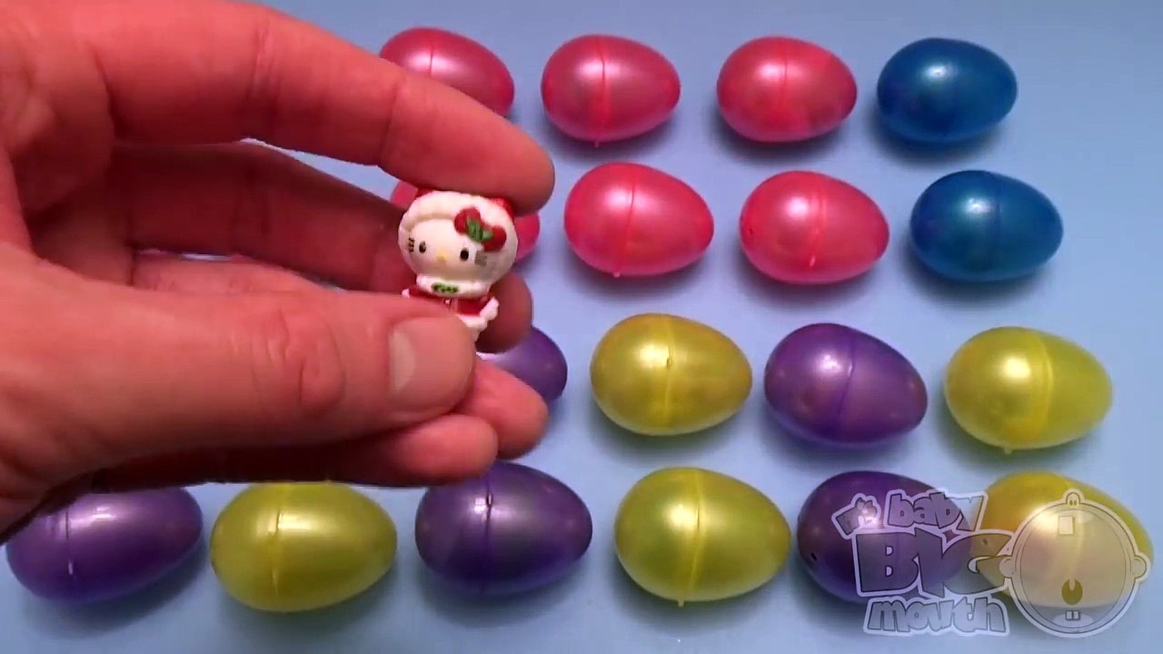 Learn Patterns with Surprise Eggs! Opening Surprise Eggs filled with Toys! Lesson 18