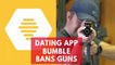 Dating app Bumble bans guns in profile photos