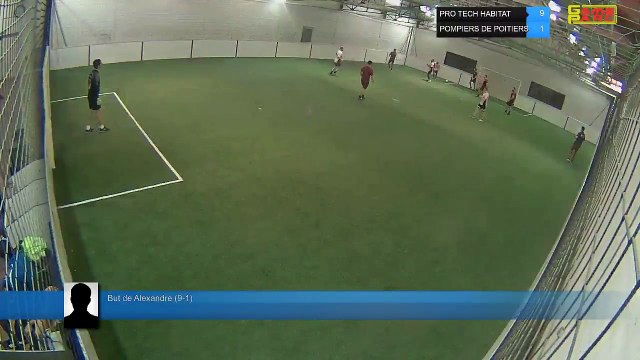 But de Alexandre (9-1) - PRO TECH HABITAT Vs POMPIERS DE POITIERS - 05/03/18 20:00 - LIGUE 1