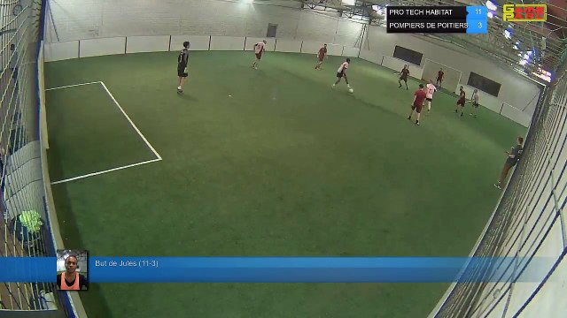 But de Jules (11-3) - PRO TECH HABITAT Vs POMPIERS DE POITIERS - 05/03/18 20:00 - LIGUE 1