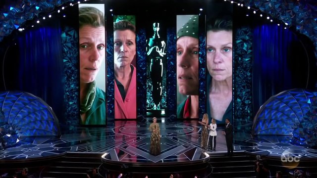Frances McDormand's Oscar 2018 Acceptance Speech for Best Actress