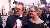 Gary Oldman on the Oscars 2018 Red Carpet - YouTube