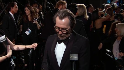 Gary Oldman's Oscars Acceptance Speech Thank You Cam 2018