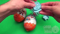 4 HUGE Christmas Kinder Surprise Egg Opening! With My Little Pony and Looney Tunes!