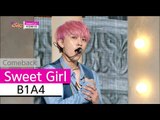 [Comeback Stage] B1A4 - Sweet Girl, 비원에이포 - 스윗 걸, Show Music core 20150808