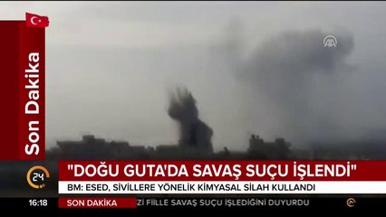 BM: Esed rejimi, Doğu Guta'da savaş suçu işledi
