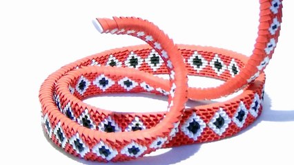 How To Make a 3D Origami King Cobra