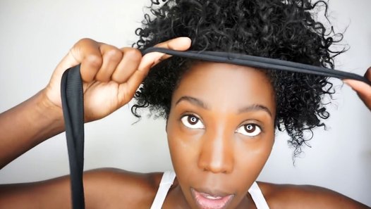High Puff On Natural Hair No Pain No Elastic Video Dailymotion