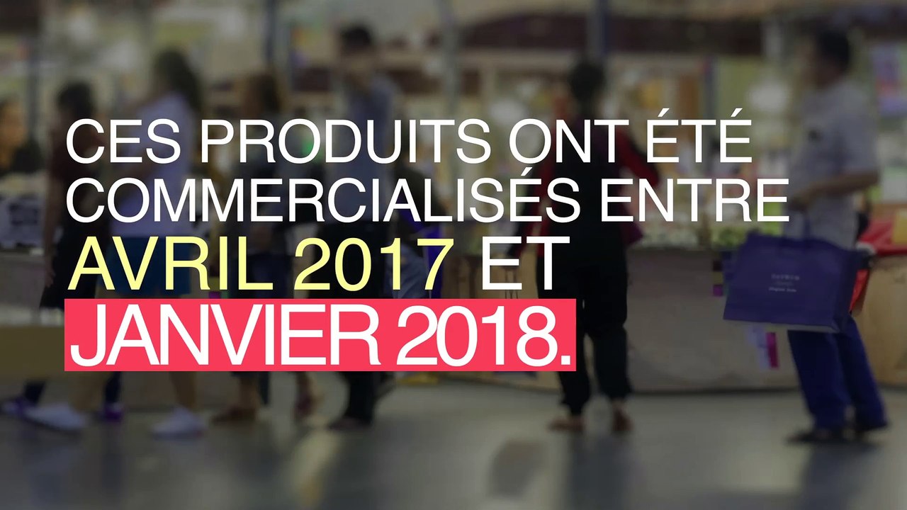 Rappel de gros sel contaminé au plomb