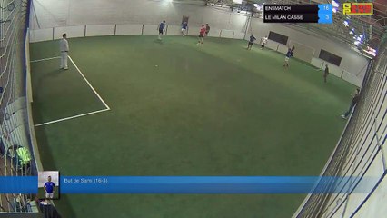 But de Sami (16-3) - ENSMATCH Vs LE MILAN CASSE - 05/03/18 21:00 - LIGUE 3 - Poitiers Game Parc