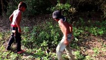 Scaring !! Amazing Children Catch Anaconda Snake In Forest - How To Catch Anaconda Snake