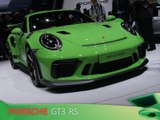 Porsche 911 GT3 RS en direct du salon de Genève 2018