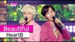 [HOT] HeartB - Beautiful, 하트비 - 뷰티풀, Show Music core 20150919