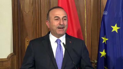 Çavuşoğlu-Gabriel ortak basın toplantısı - BERLİN