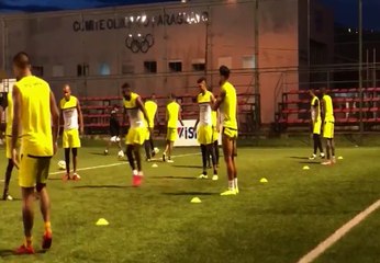 Barcelona ya está en Paraguay para su partido de vuelta por Copa Sudamericana