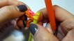 диадема УШКИ ЛИСИЧКИ для куклы из резинок на рогатке | Barbie Rainbow Loom