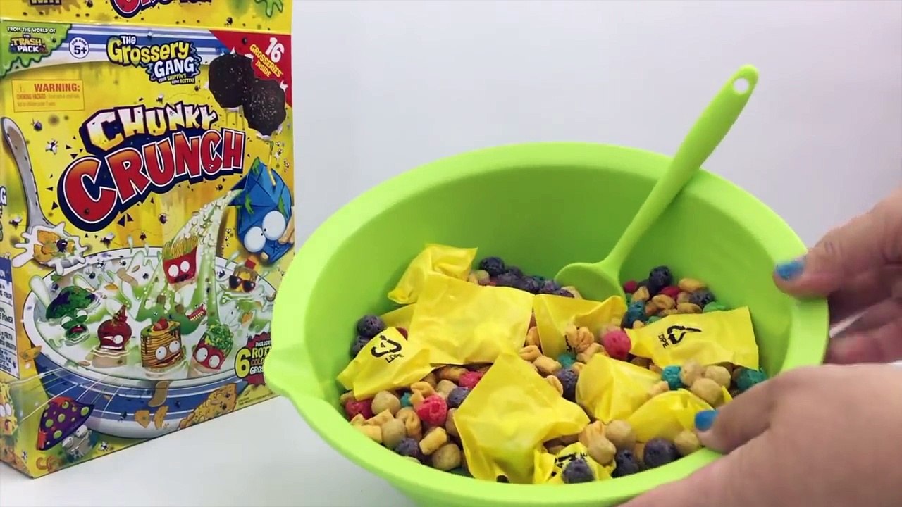 Grossery Gang color change SURPRISES, Chunky Crunch Cereal Box, Blind ...